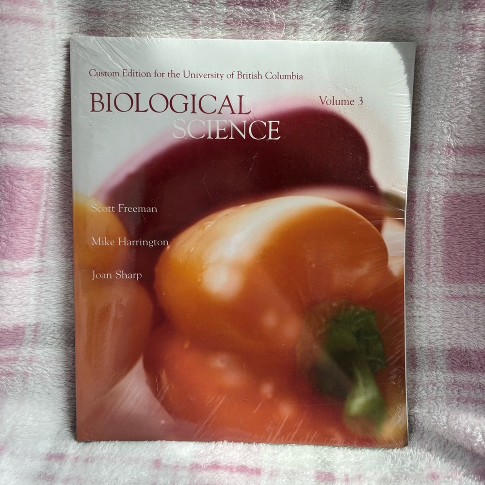 Pearson UBC Biological Science textbook Volume 3